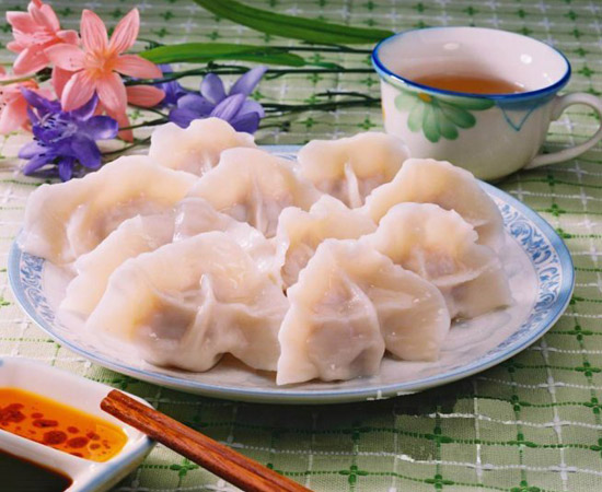 牛肉香葱水饺