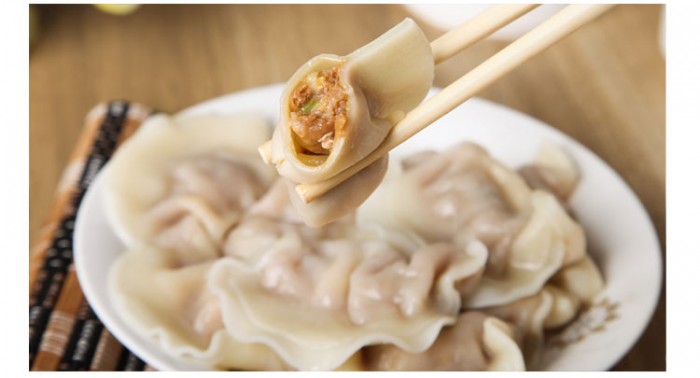 白菜肉水饺
